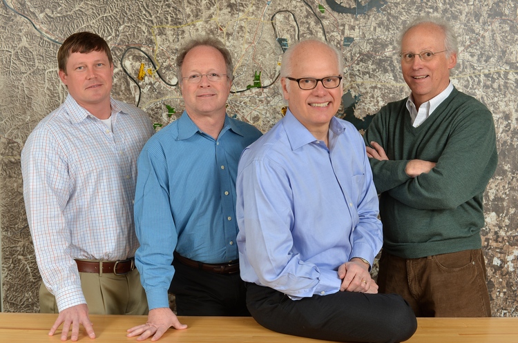 Pictured left to right: Will Waldkirch, Mike Hartley, Steven Ezell, and Ernie Lehning