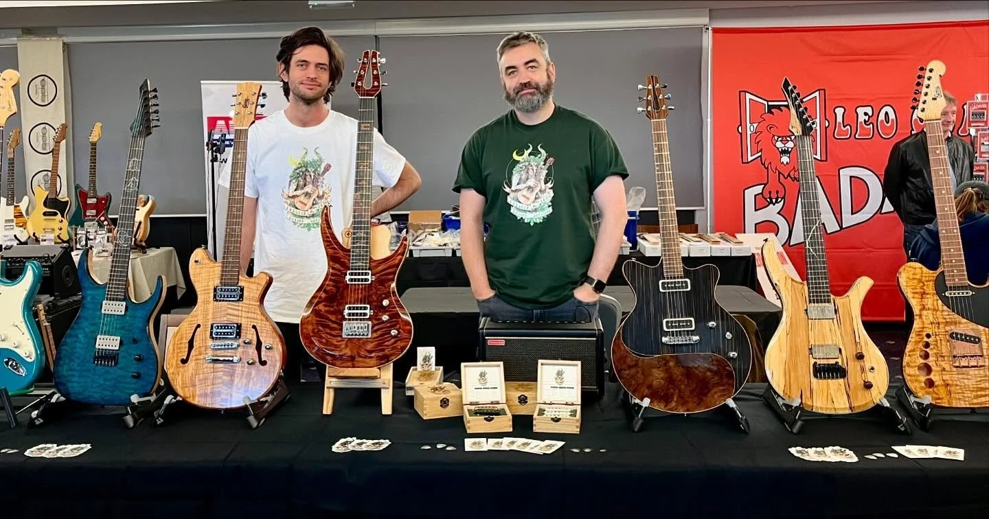 It was amazing to attend The London International Guitar Show 2024. @guitarshowsnorthern Met some great people and left feeling very inspired. Thanks all. - C &amp; G