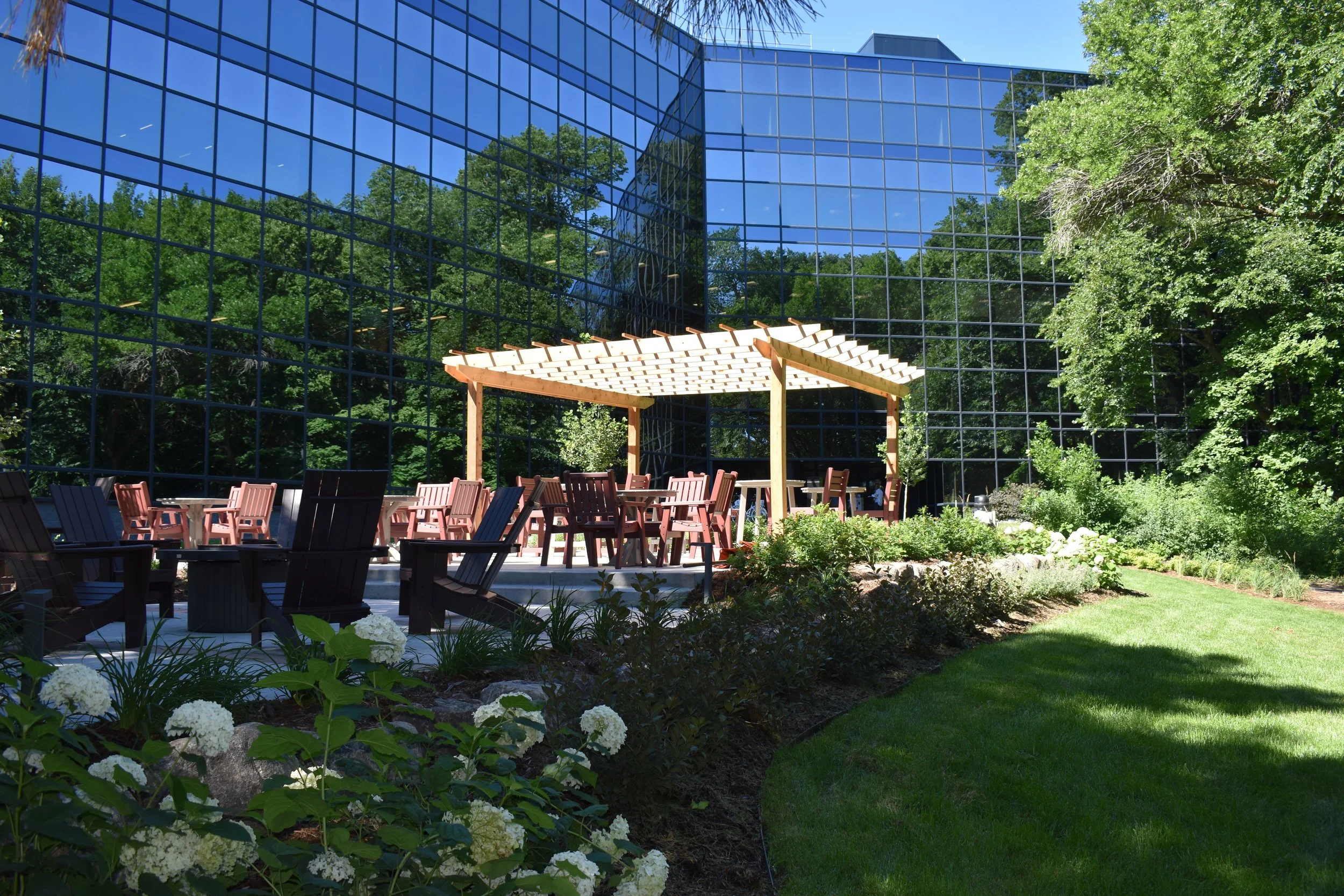 ATRIA Corporate Center Patio,  Plymouth