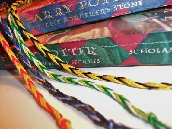 Friendship bracelet Knot Harry Potter Pattern, Harry Potter, bracelet, text  png | PNGEgg