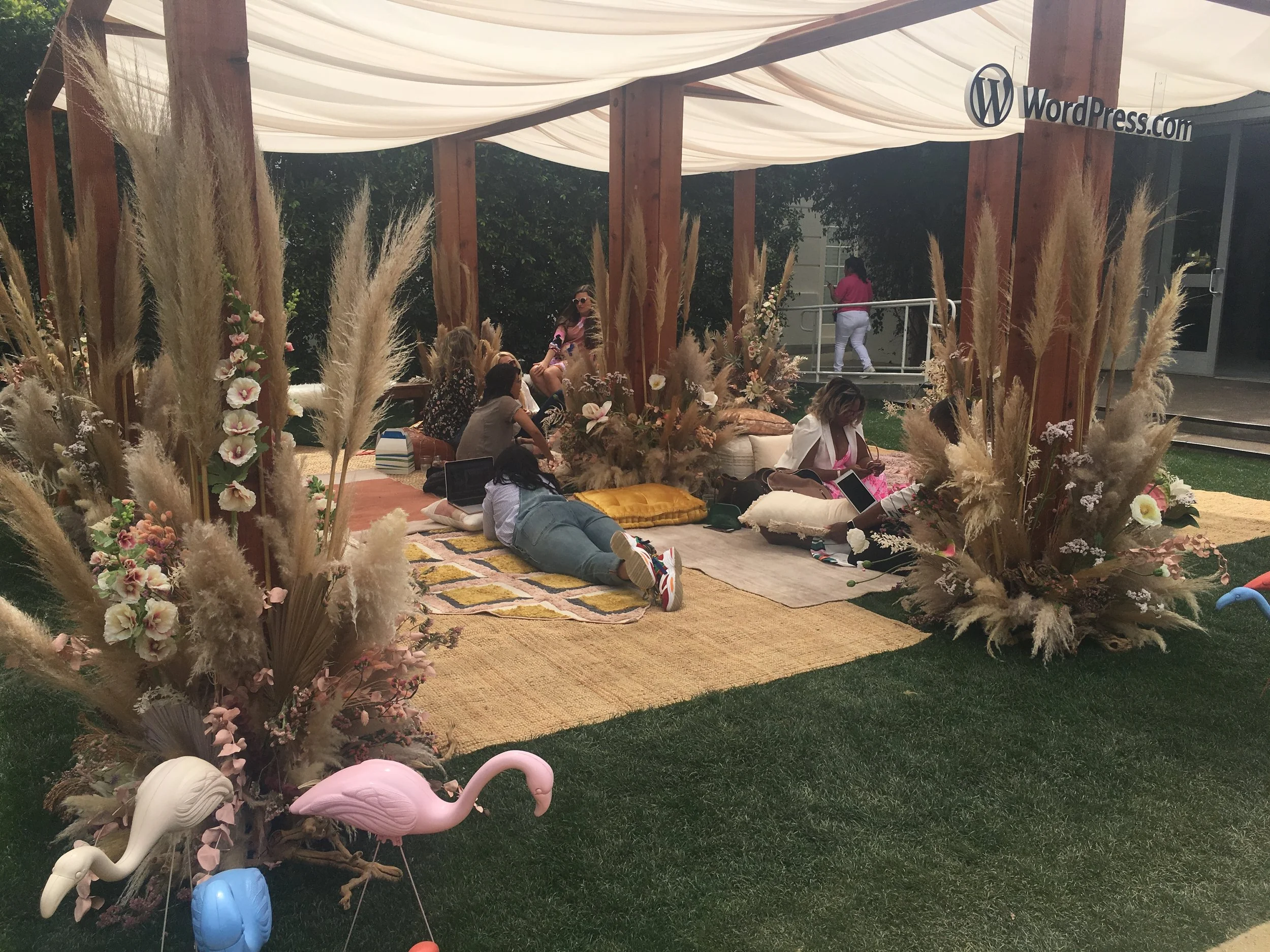 Wordpress Sponsor Booth at Alt Oasis, The Parker, Palm Springs