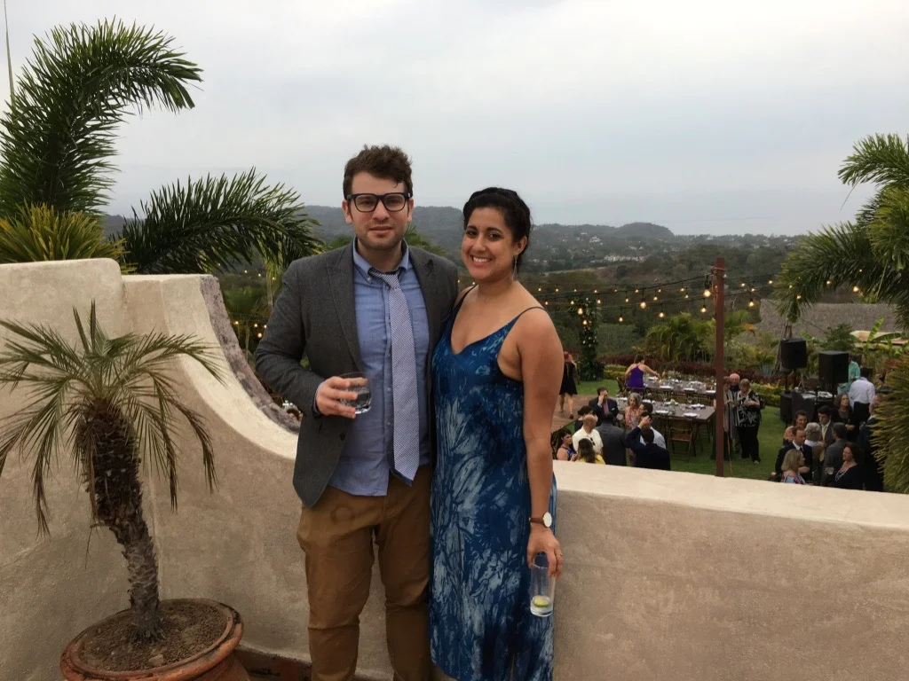 Jeremy and I at my friend’s wedding in Nayarit, Mexico