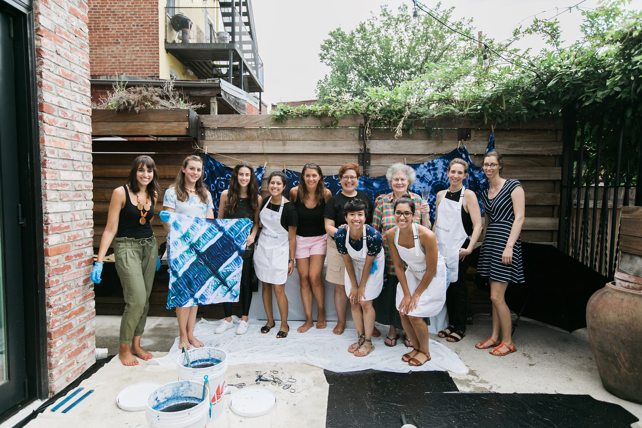 Shibori Indigo Dyeing Workshop