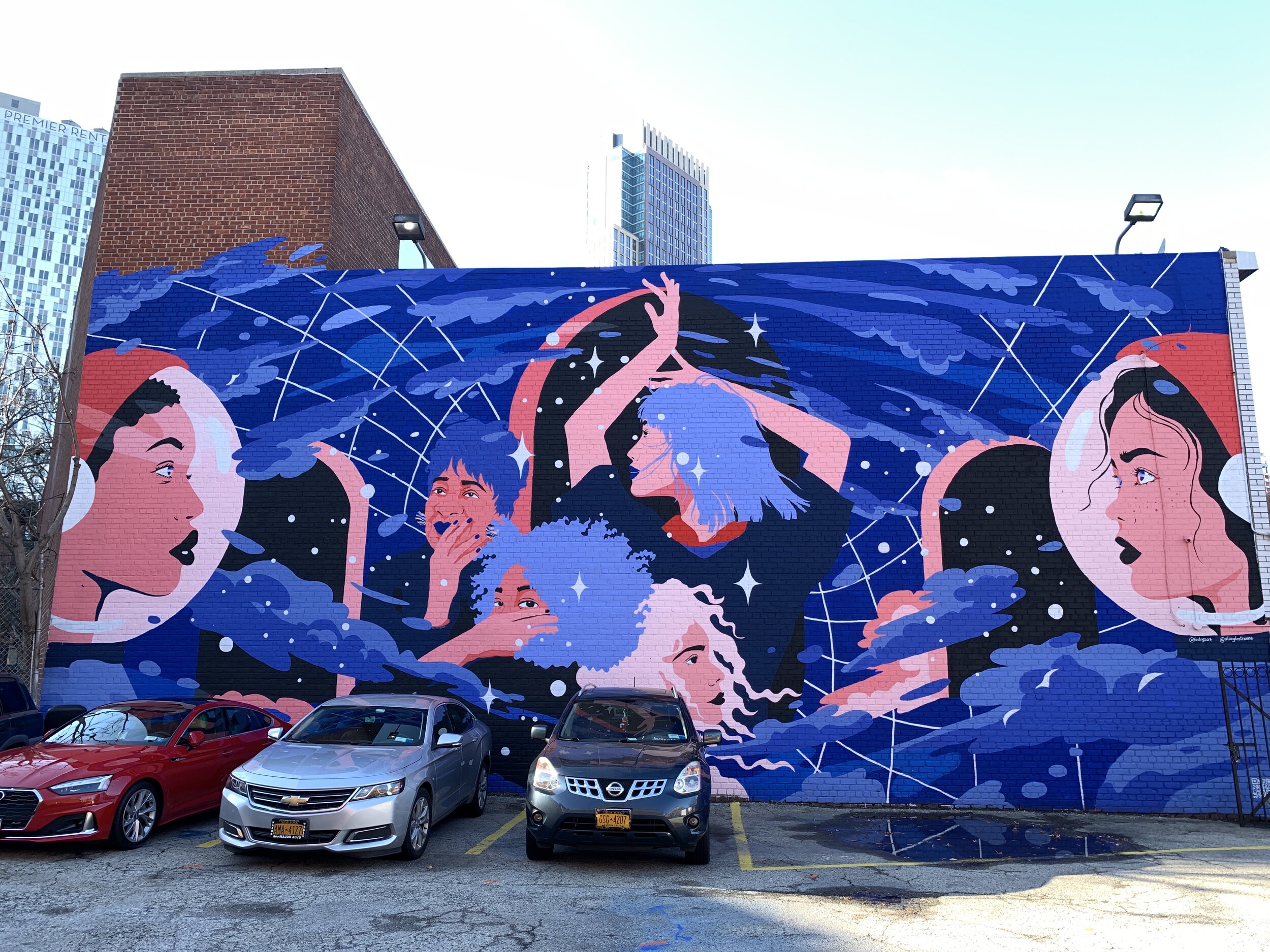 Cluster of Enigmas Mural by Amanda Phingbodhipakkiya for Findings 