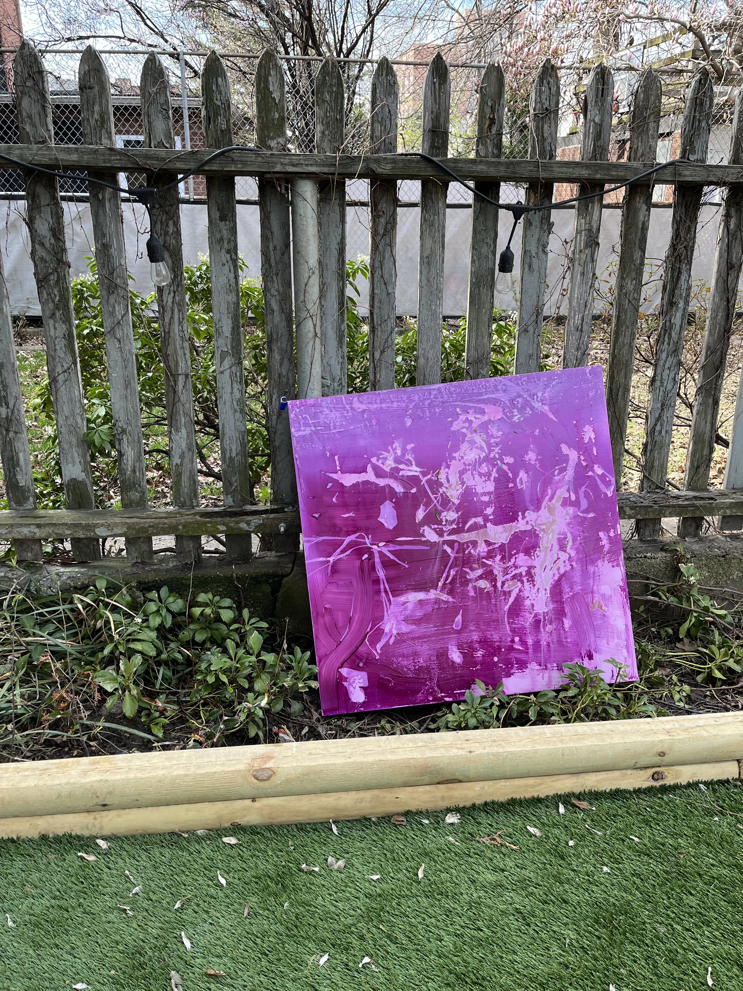 Backyard cyanotype experimenting, new series in progress, upcoming shows in Red Hook,  South Slope, and Nomad, Manhattan