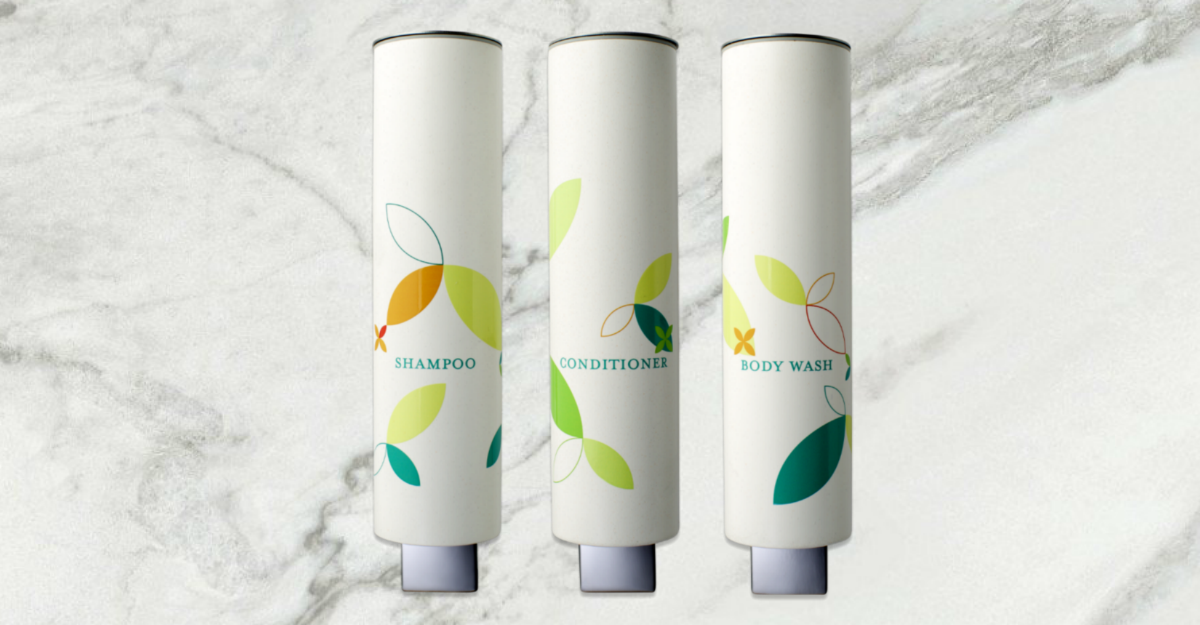 PETALS HOTEL SOAP DISPENSERS
