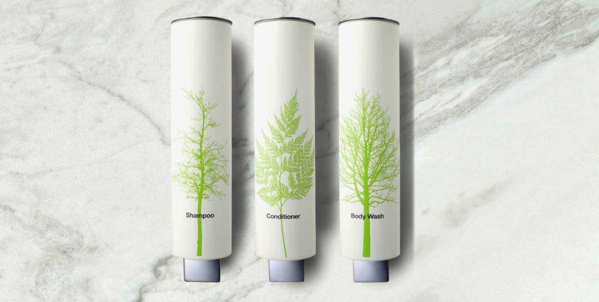 GREEN LEAF SPA SHAMPOO DISPENSERS
