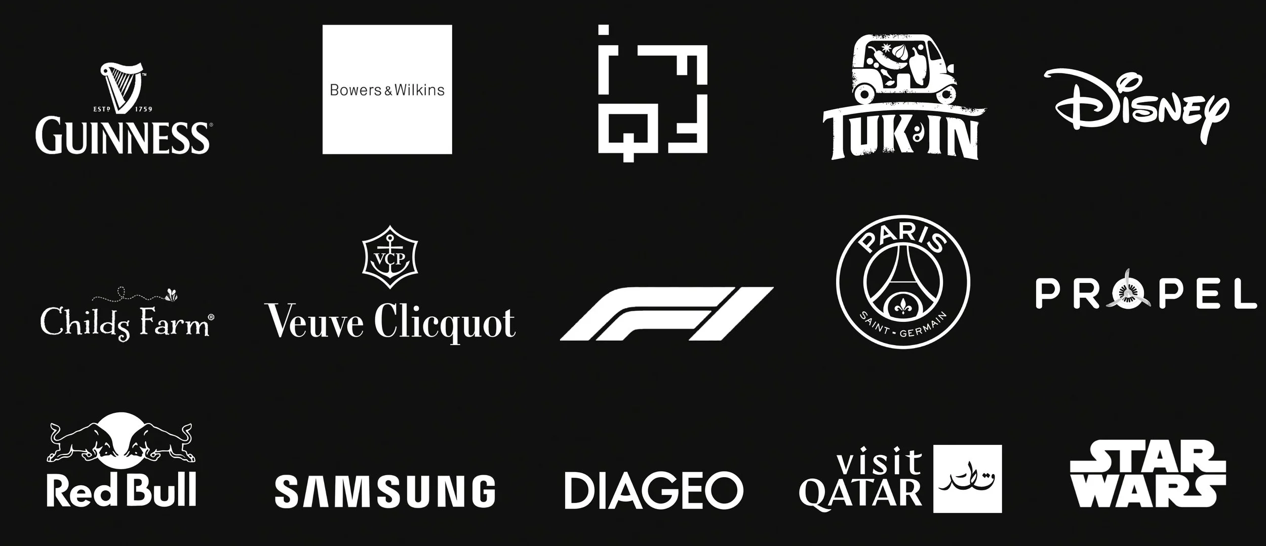 The Good Ship's world class clients