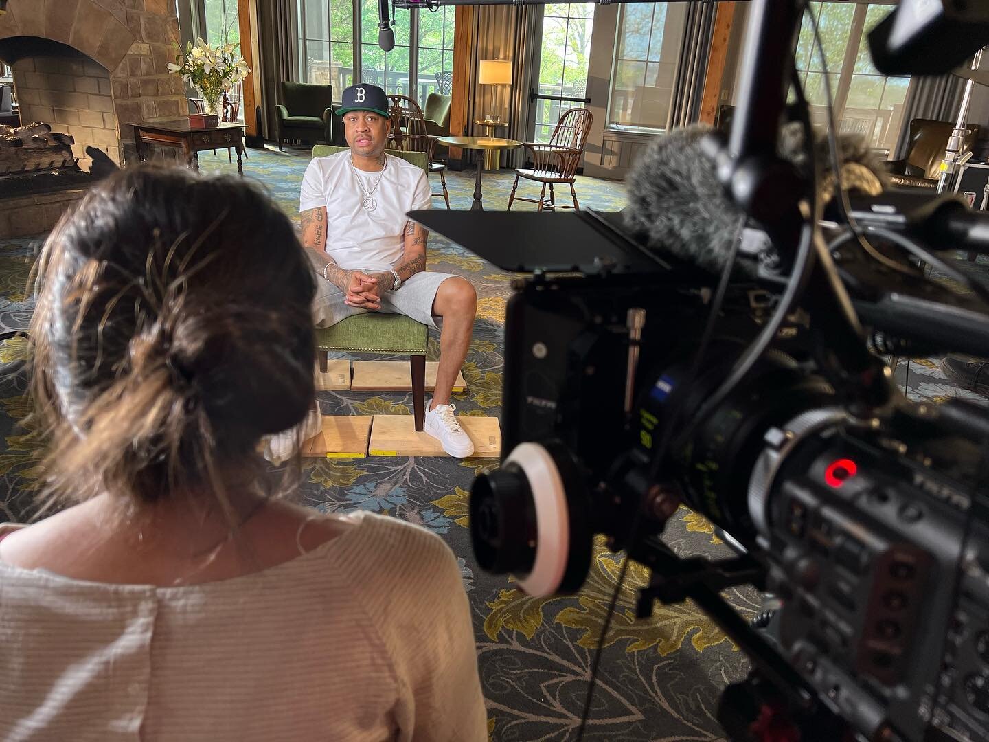 While I&rsquo;m at it, and I&rsquo;m hoping to encourage someone to HIRE ME PLEASE!&hellip;.A series of other moments from the filming of Stephen Curry: Underrated that I will always treasure! Whether interviewing, standing in, or just being addition