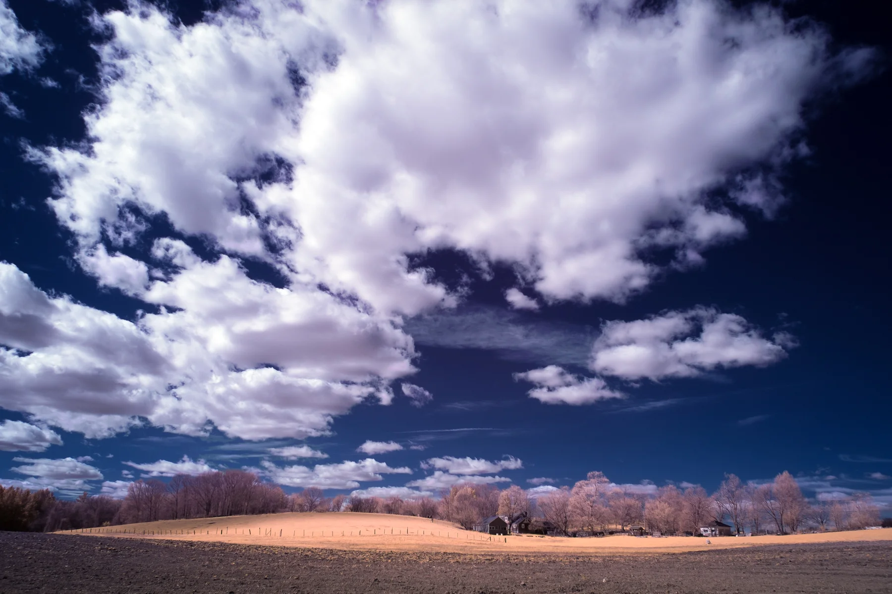 Clouds over Southborough farm