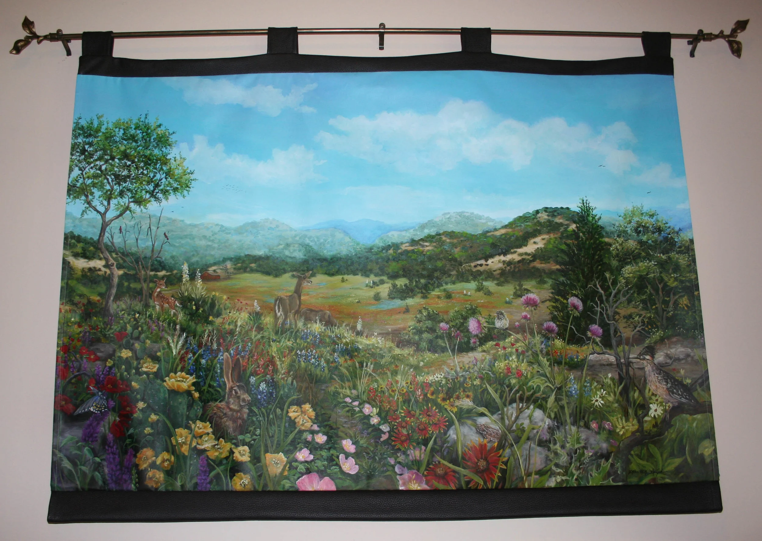 Spring In The Hill Country Tapestry