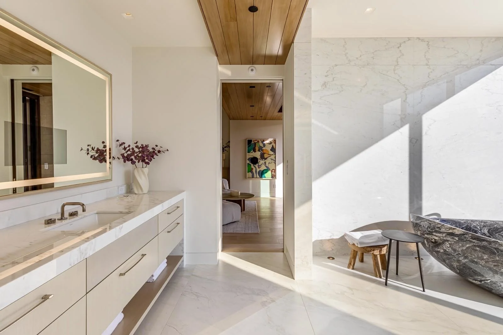 Modern Bath Vanity - Brentwood CA