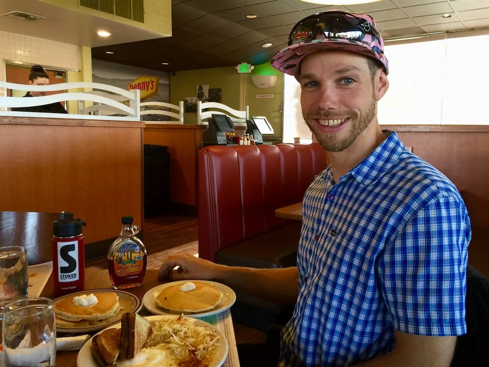 CBCG head coach Chris brings his own real Maple Syrup