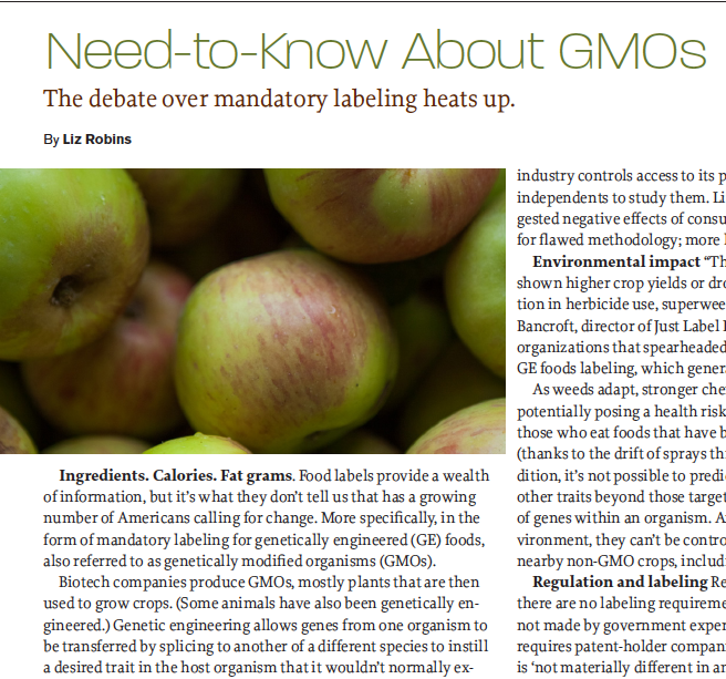 Need-to-Know About GMOs_Liz Robins_Organic Spa Magazine