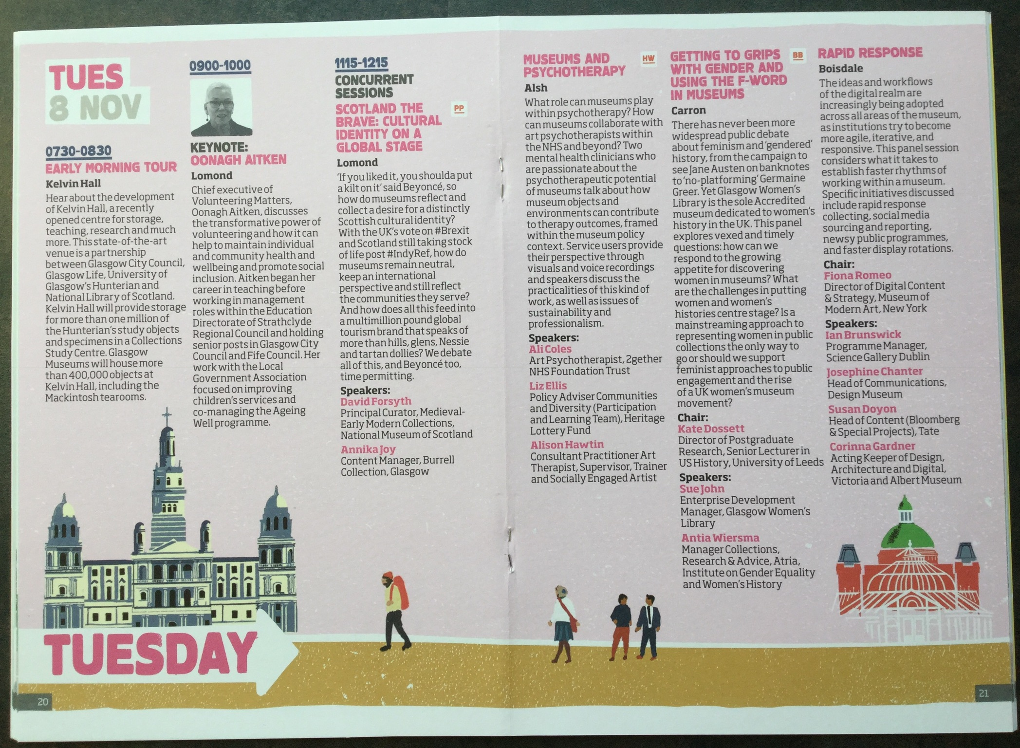 Presenting at the Museum Association's Glasgow Conference
