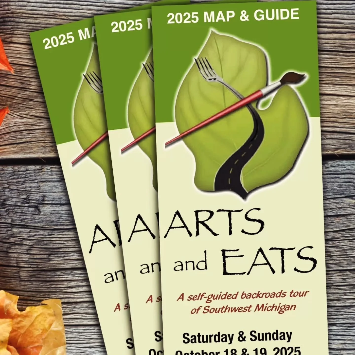 Mark your calendar for @artsandeats 🍂 Saturday and Sunday, October 18-19
A self-guided backroads driving fall color tour of SW Michgan open studios, galleries, farms, and eateries!🍂
Pick up a map or download the app,
find me at site # 14, and many 