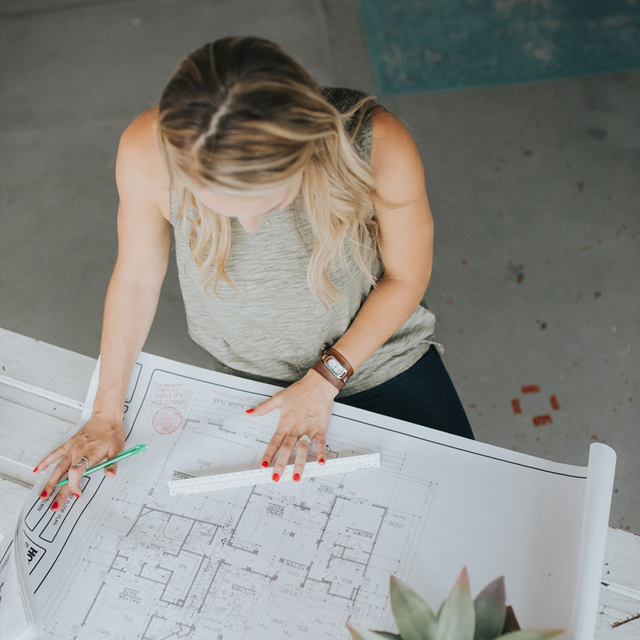 Annie B. Design floor plan review