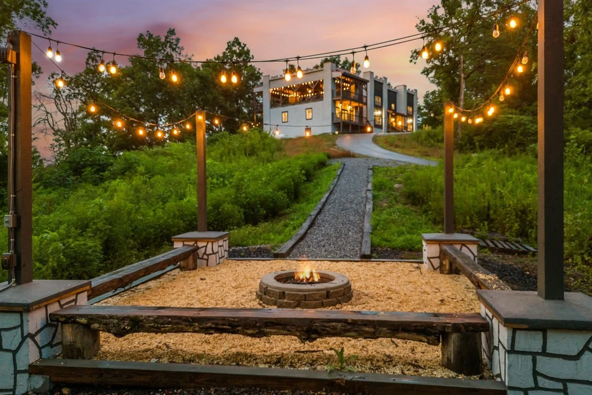 Spaces that scream summer☀️

I've designed vacation rentals with the tiniest little balcony and others with a huge three-story deck &mdash; no matter how big the rental is, outdoor living space is essential in the Smokies! A fire pit, hot tub, pool, 