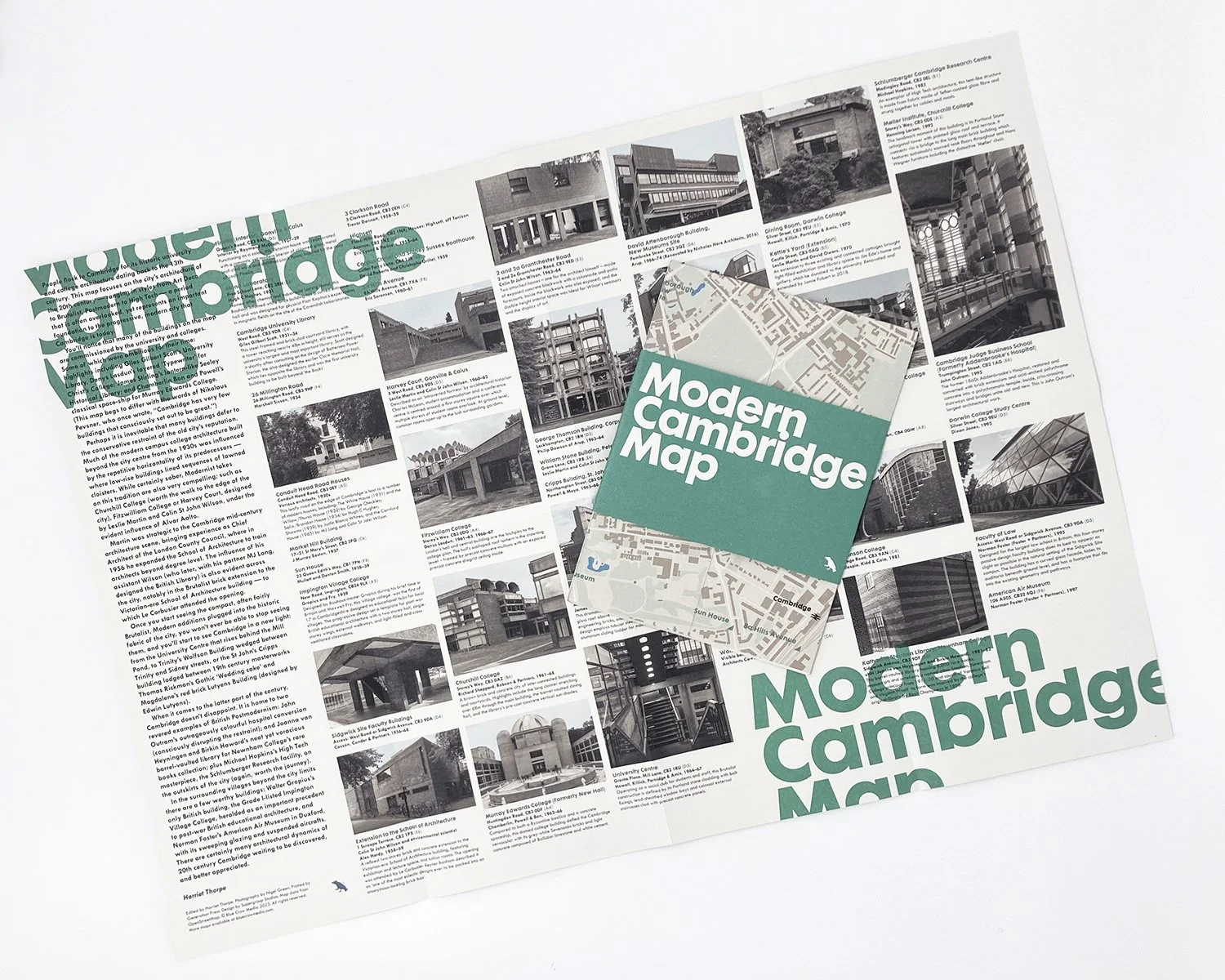 Modern Cambridge Map