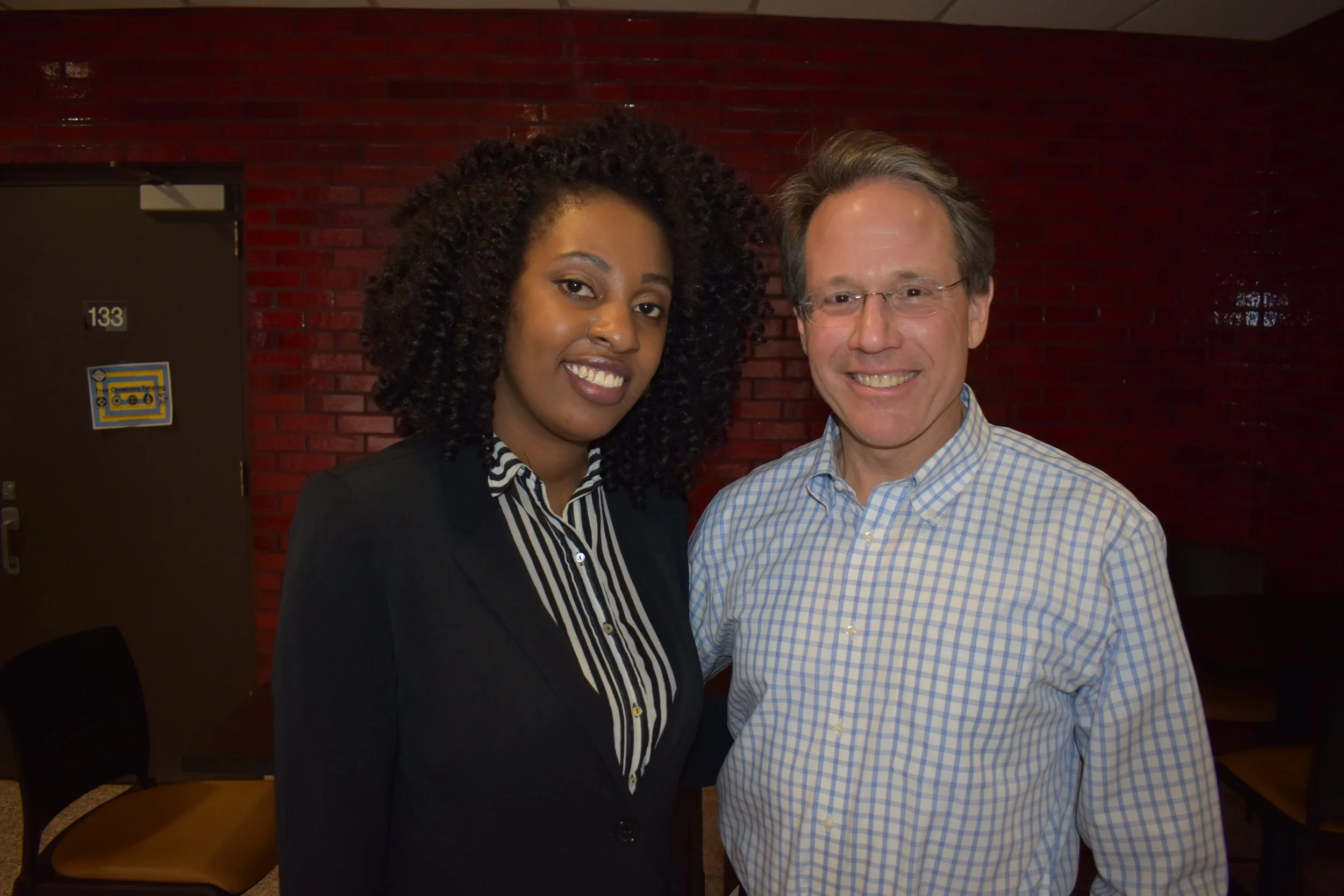  Dr. Heath and Dr. Becker on the day of her thesis defense (March 27, 2018) 