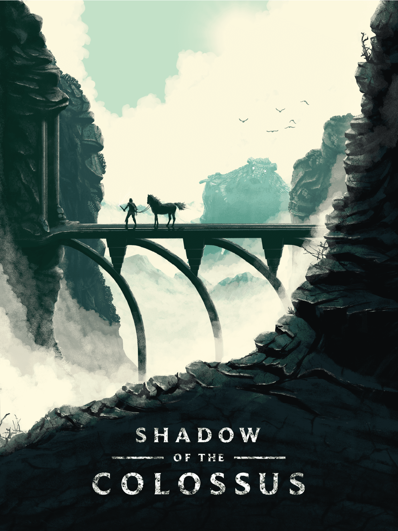 Shadow of the Colossus Remastered — Playstation Art Book — Conor Smyth  Designs