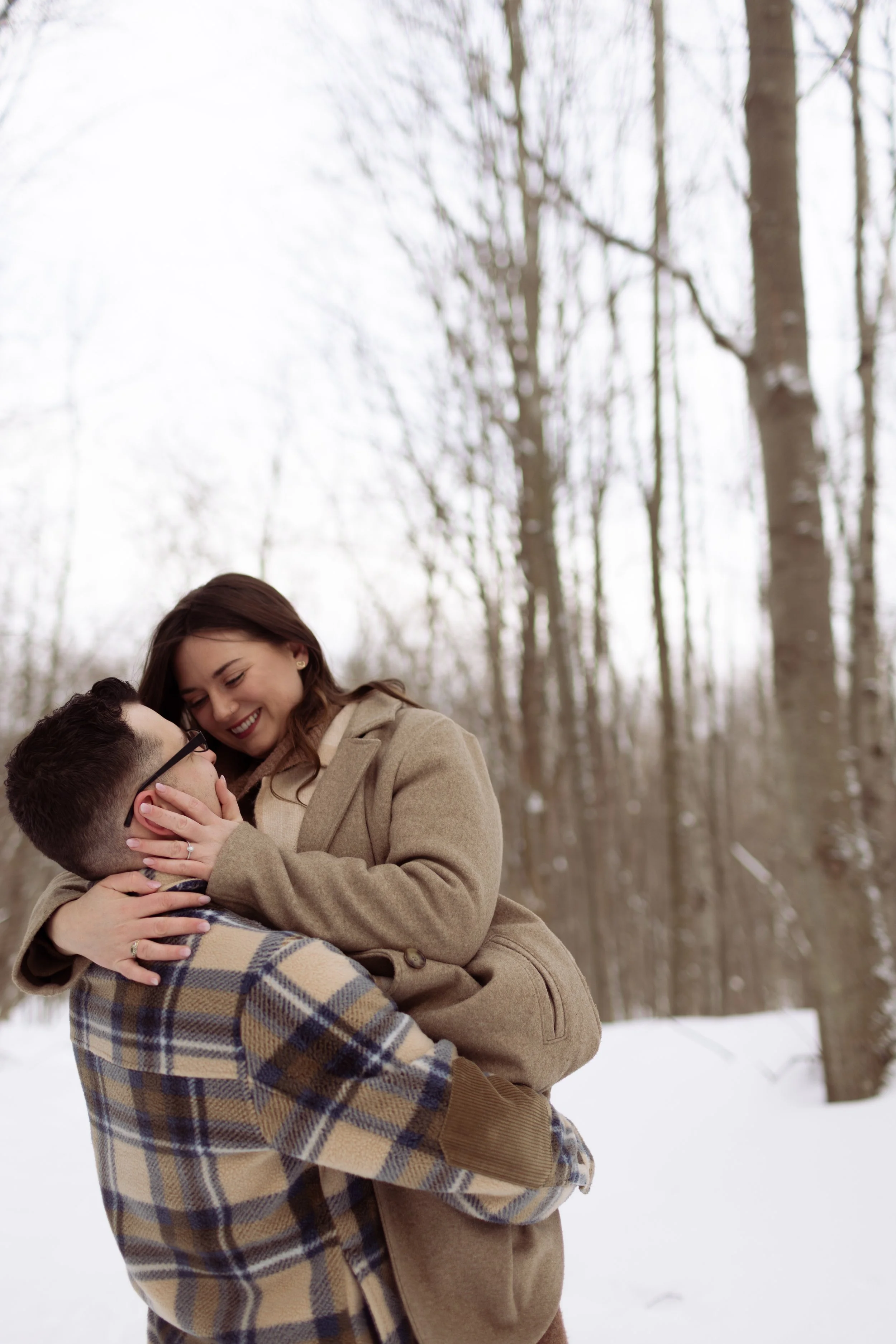 Winter Engagement Photography in the GTA