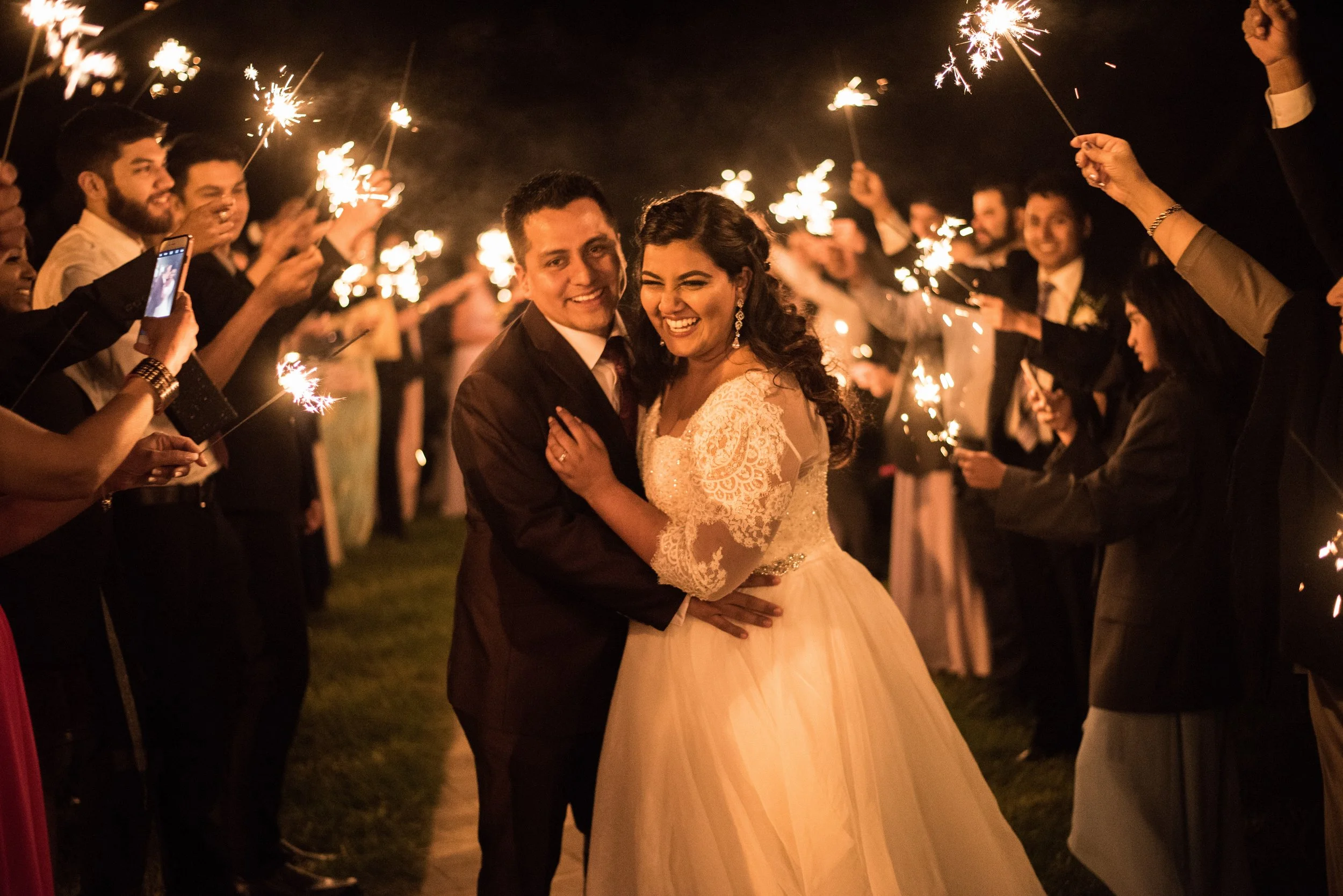 Sparkler Exit Wedding Photography &amp; Videography in Toronto and GTA | Makacek Studios