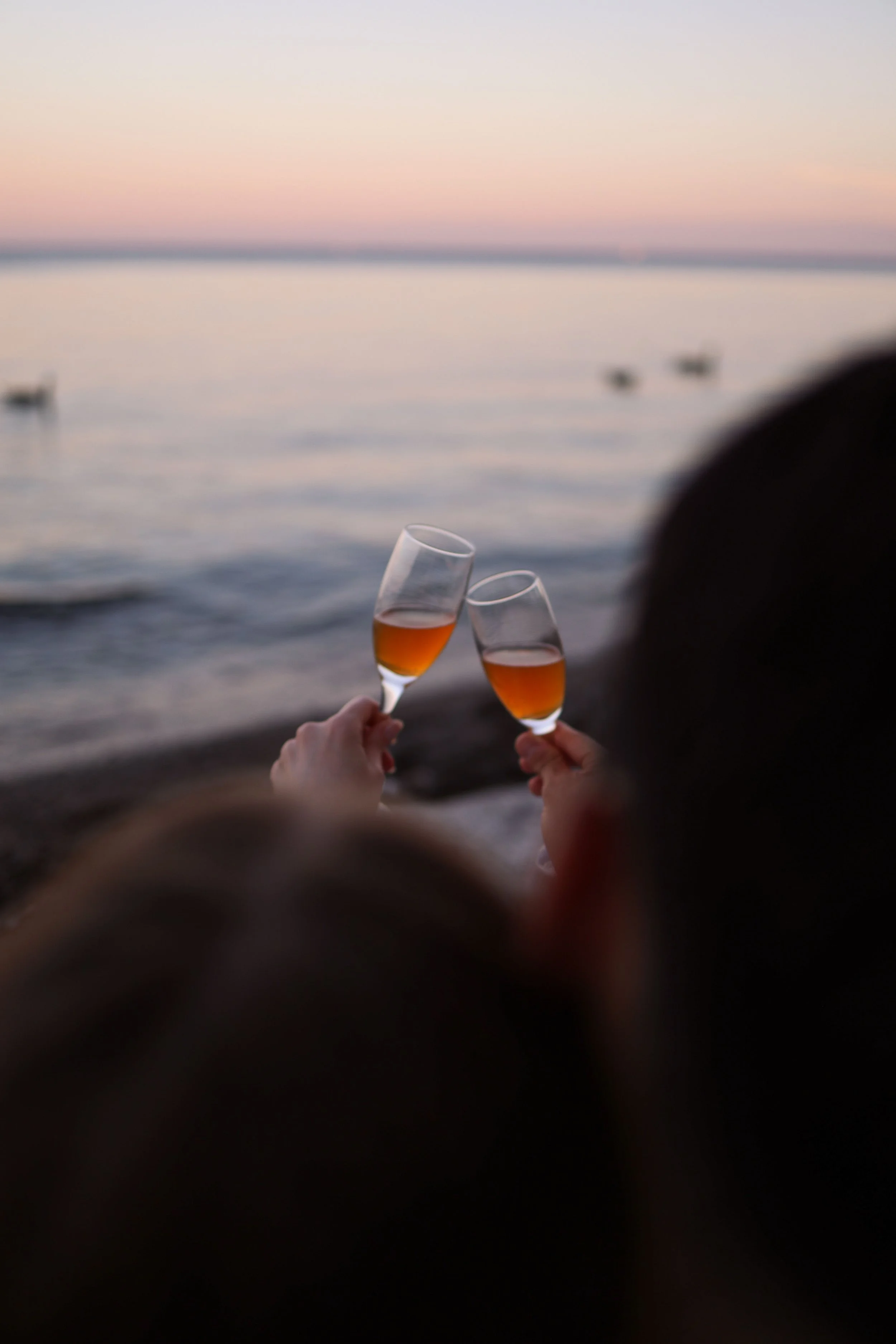 Lakefront engagement session, Humber Bay Park, Etobicoke ON