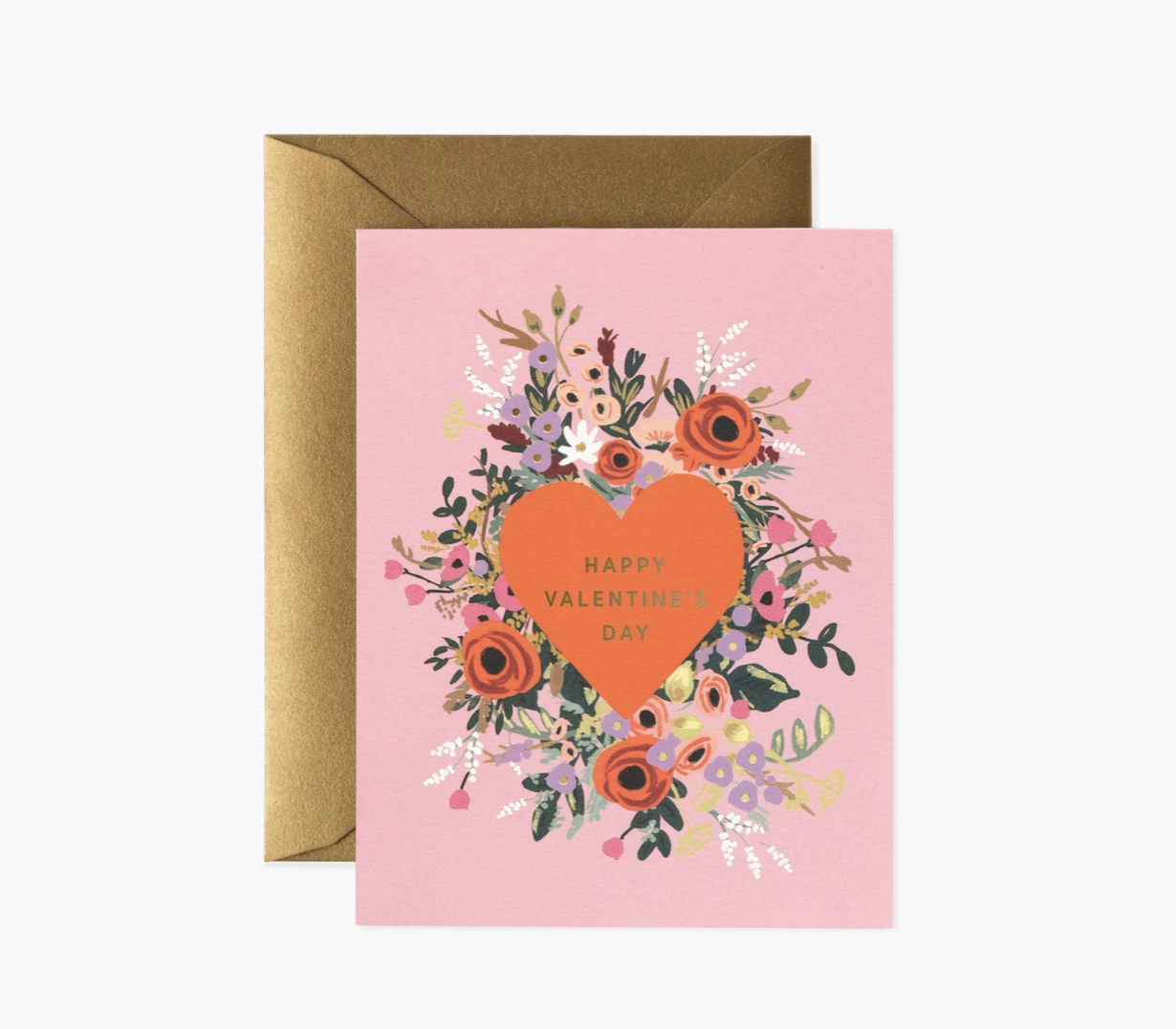 Blooming Heart Valentine’s Day Card