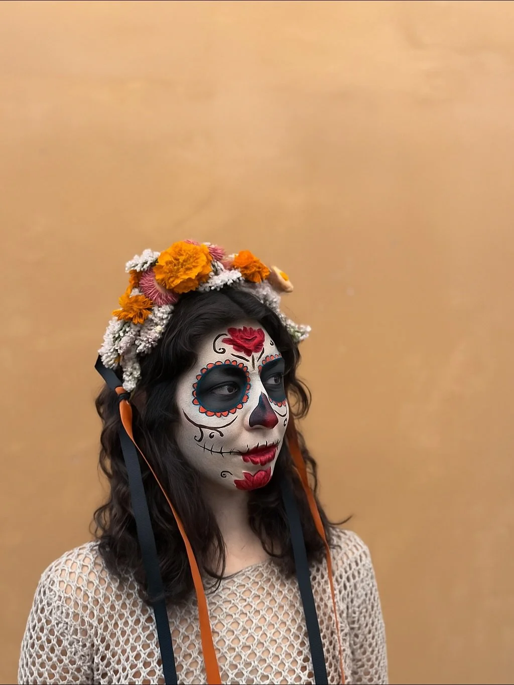 Our D&iacute;a de los Muertos bouquets and flower crowns are now available &mdash; created with love and the intention of celebrating our traditions 🧡
Available now online and in store until we sell out! Made to adorn your ofrenda or carry with you 