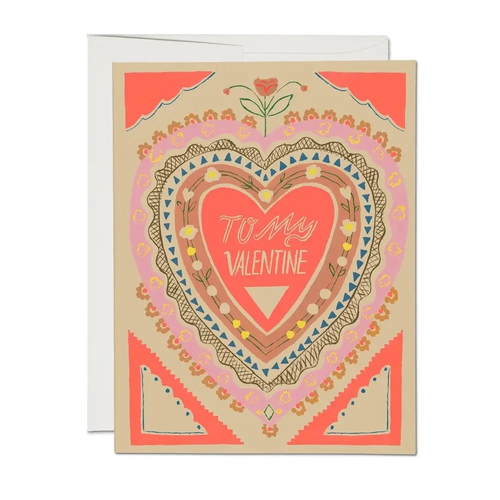 To My Valentine Card