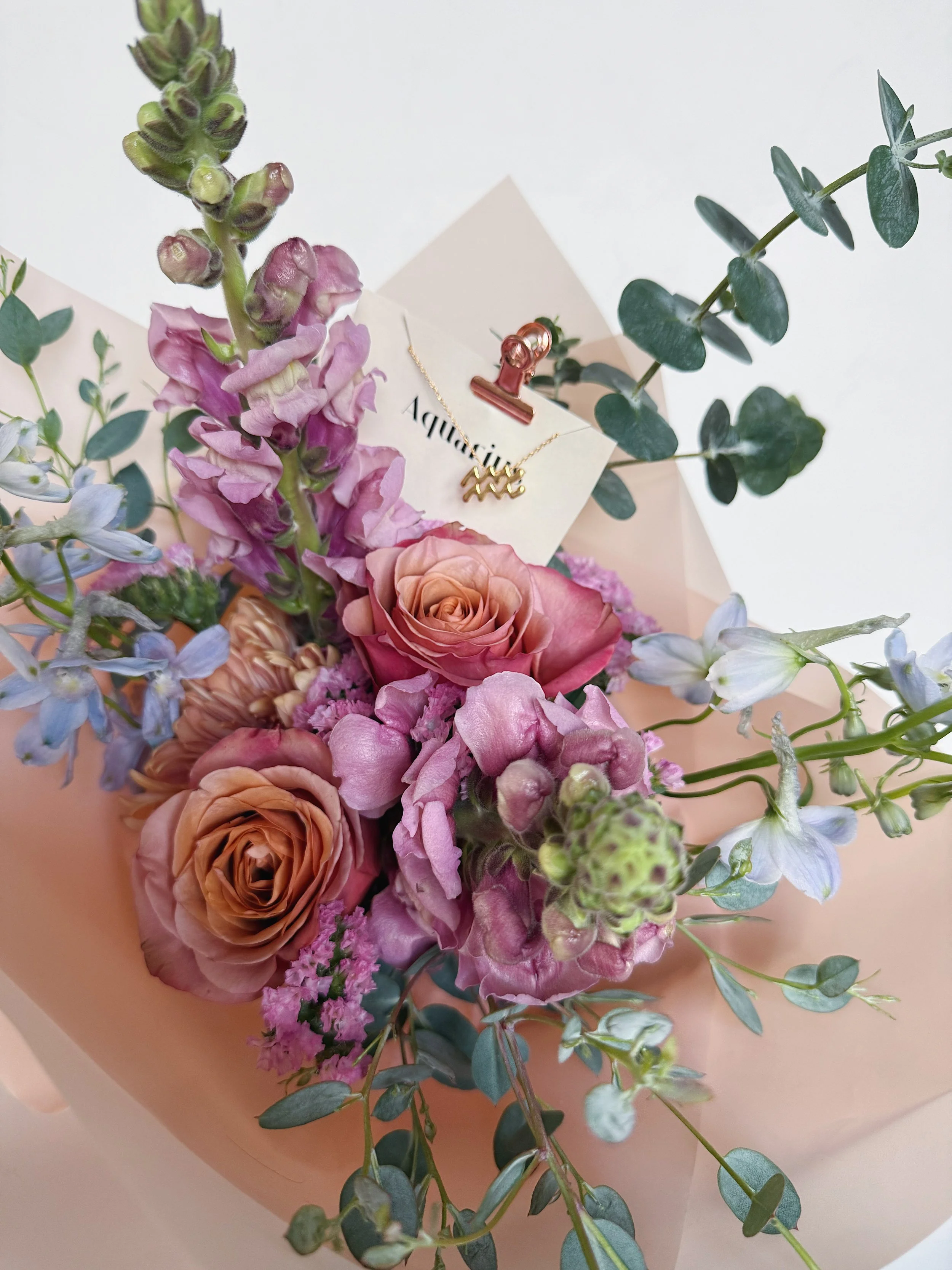 Zodiac Birthday Bouquet - Aquarius Season