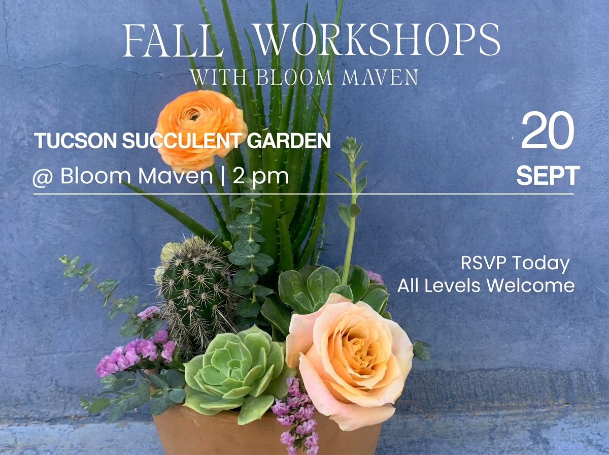 Tucson Succulent Garden Workshop | Sept