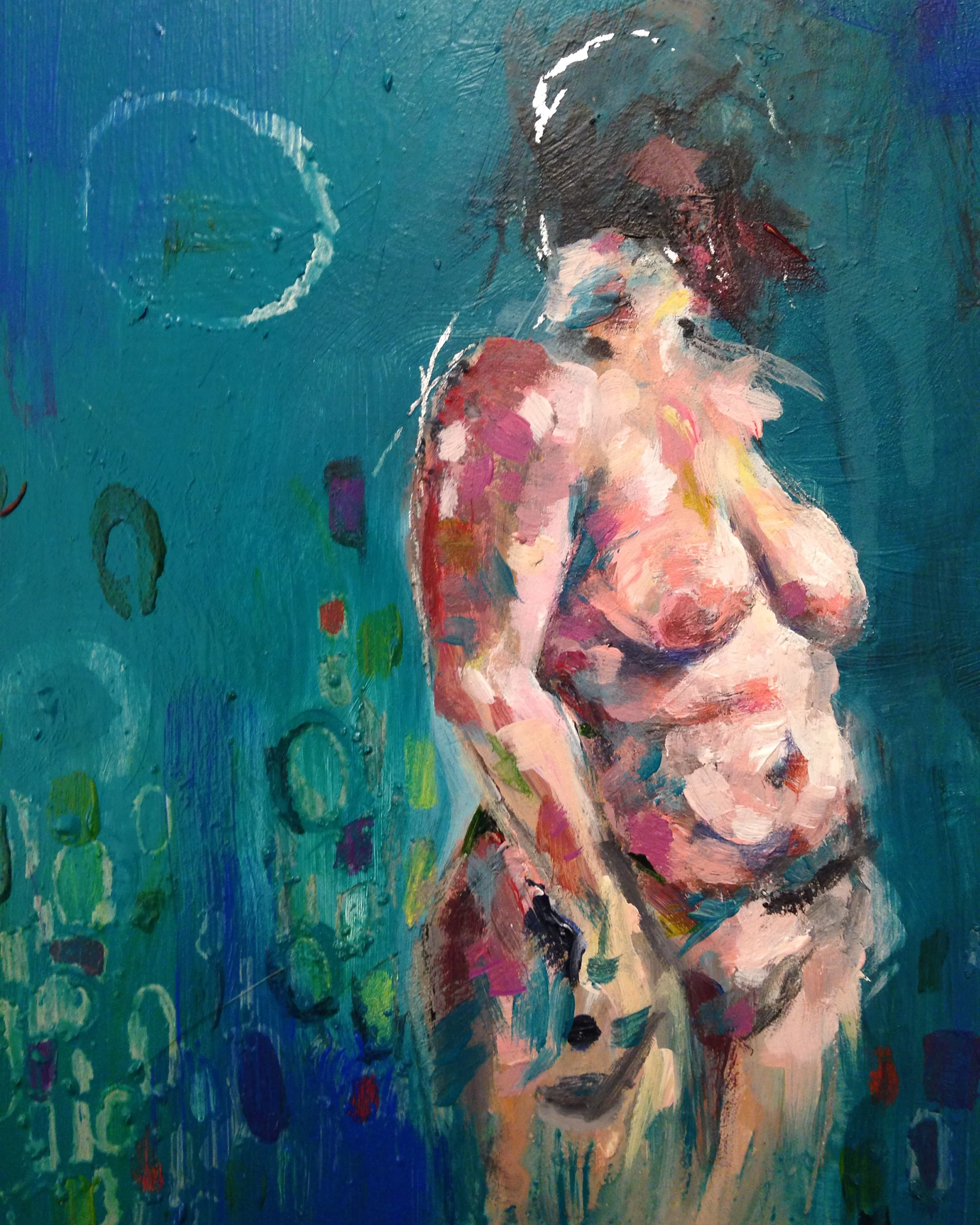  5"x7" &nbsp;Acrylic on Wood 