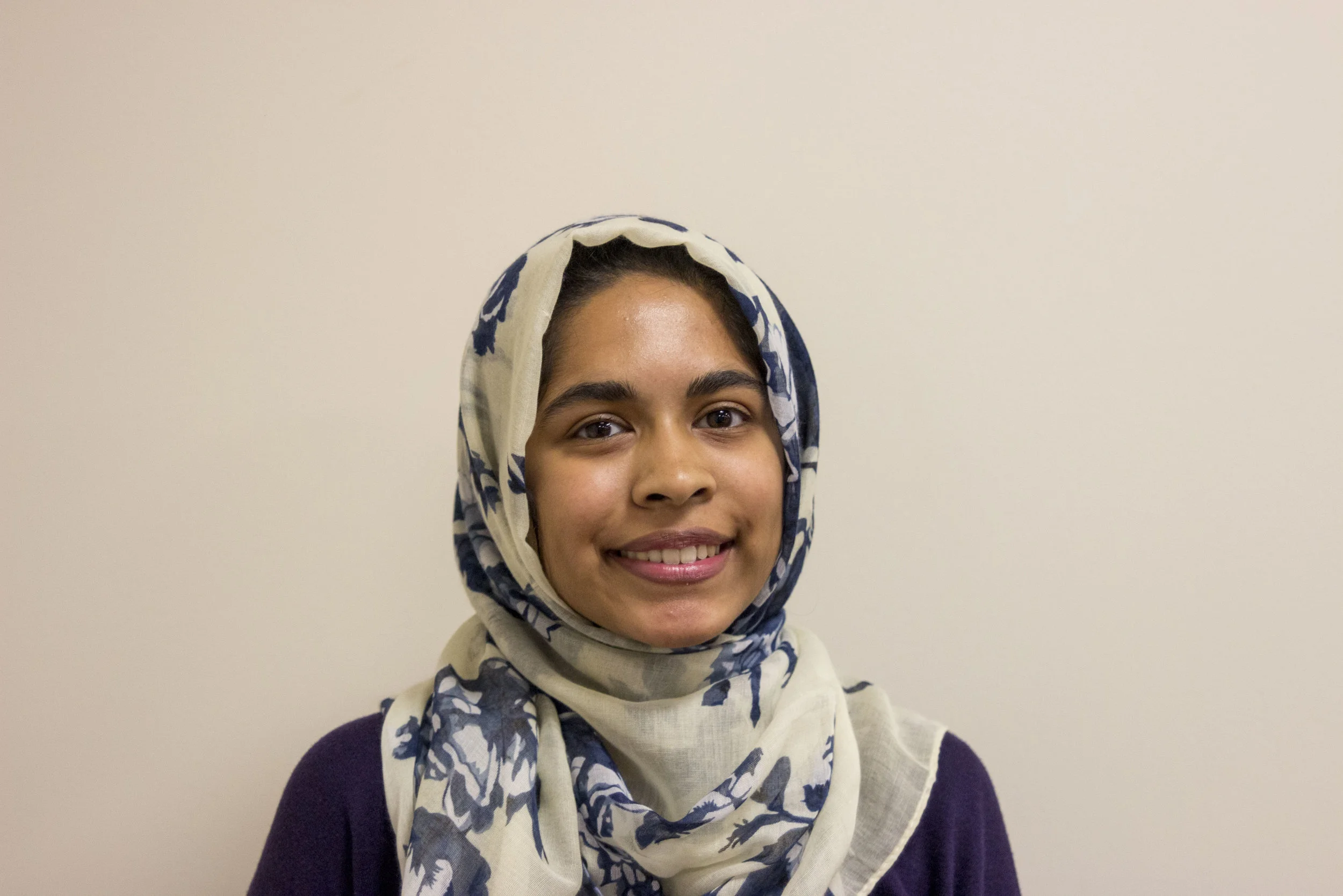 hira ali - competitions co-chair