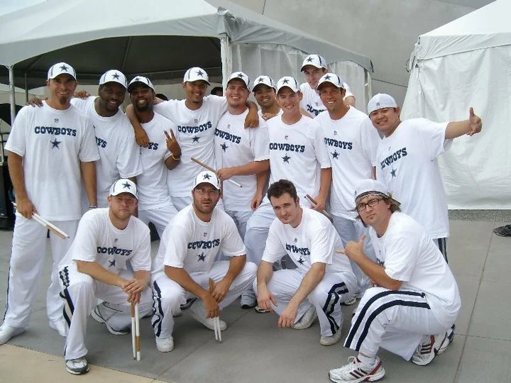  Dallas Cowboys Rhythm and Blue Drumline 