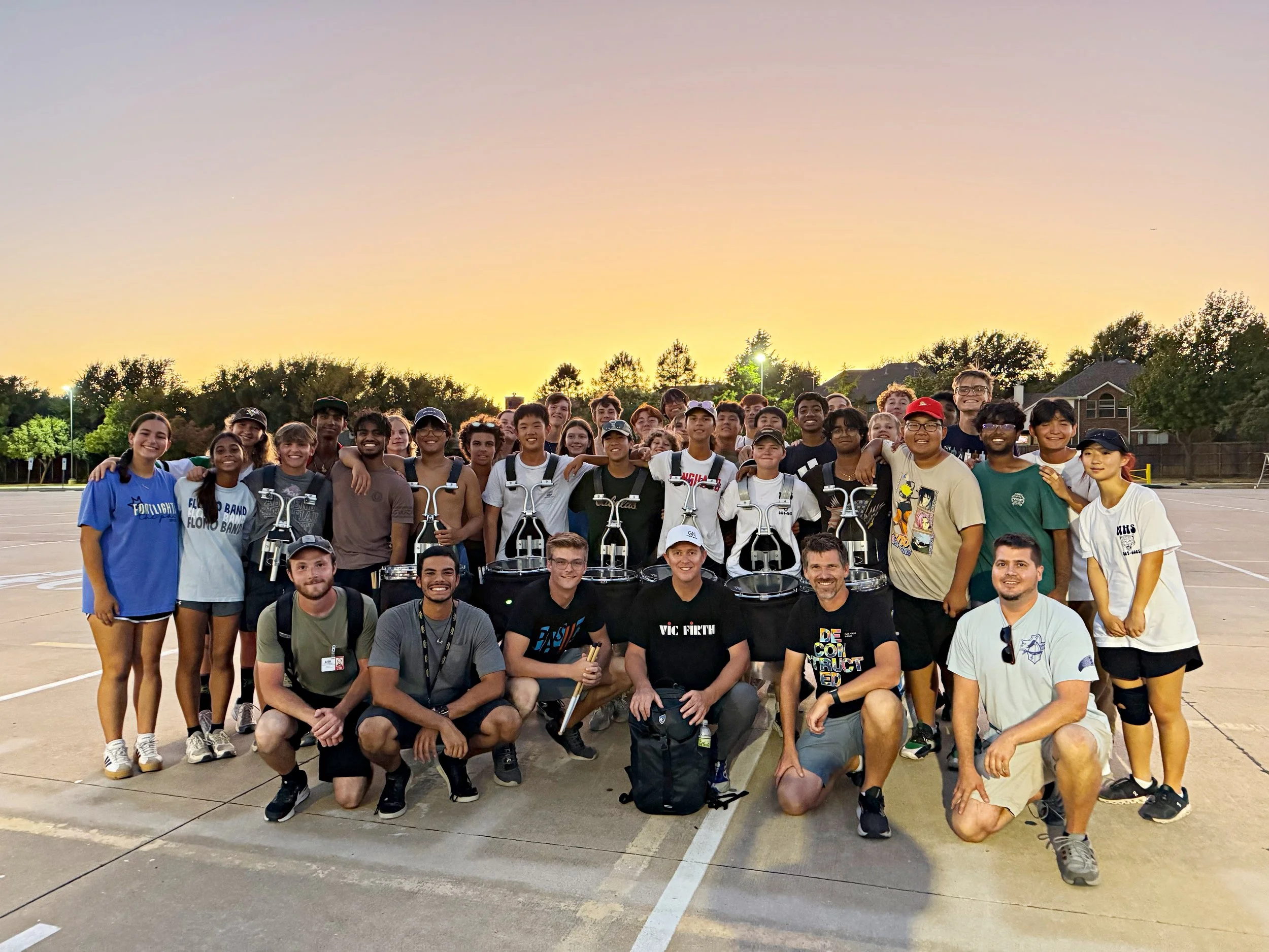  2024 FloMo Percussion Team 