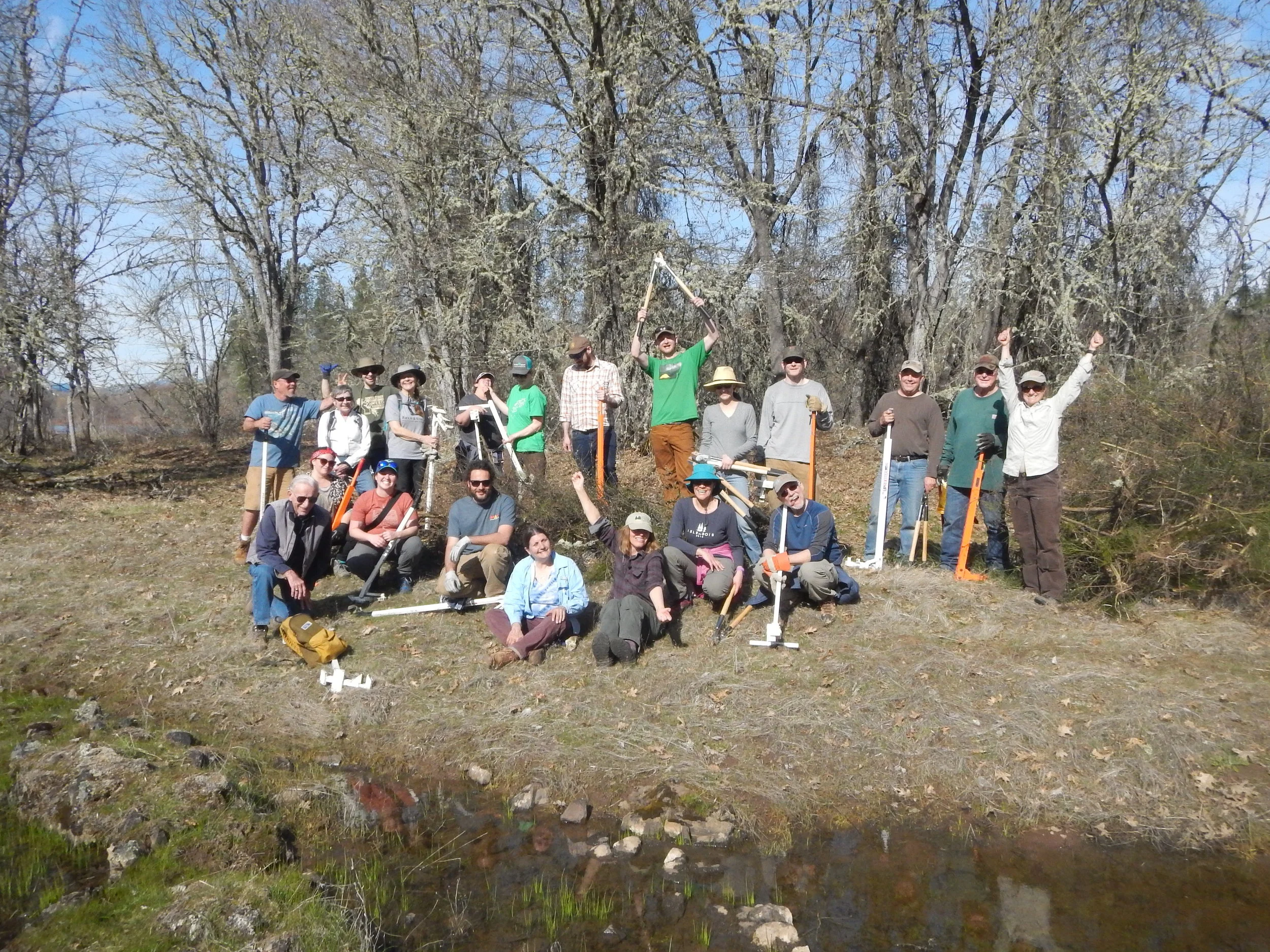 Stewardship Day at the Rogue River Preserve