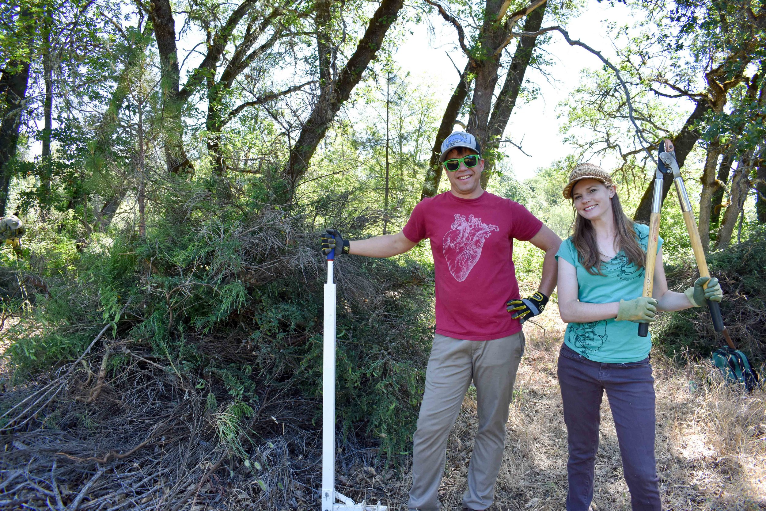 Rogue River Preserve Fall Stewardship Day