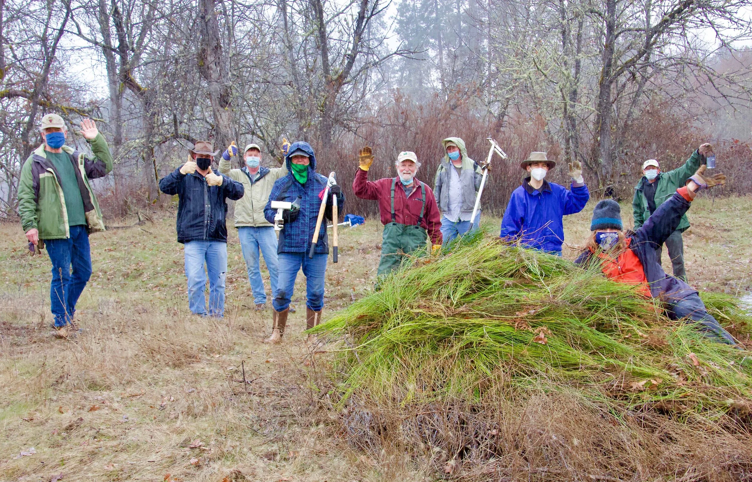 Stewardship Day at Rogue River Preserve