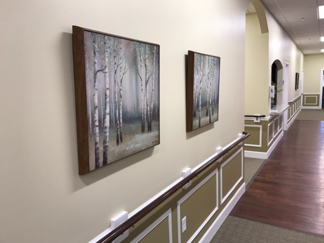 Artwork in Hallway
