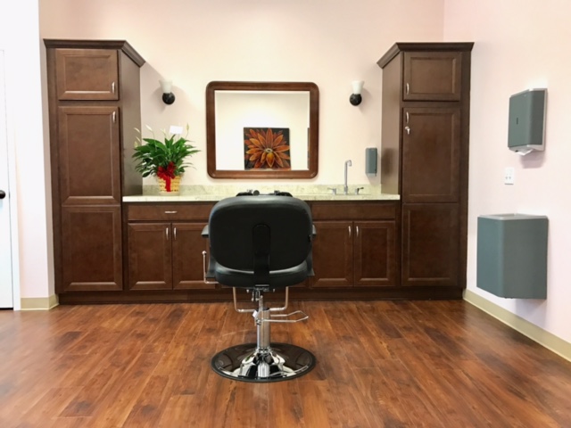 Hairdressing Chair in Salon
