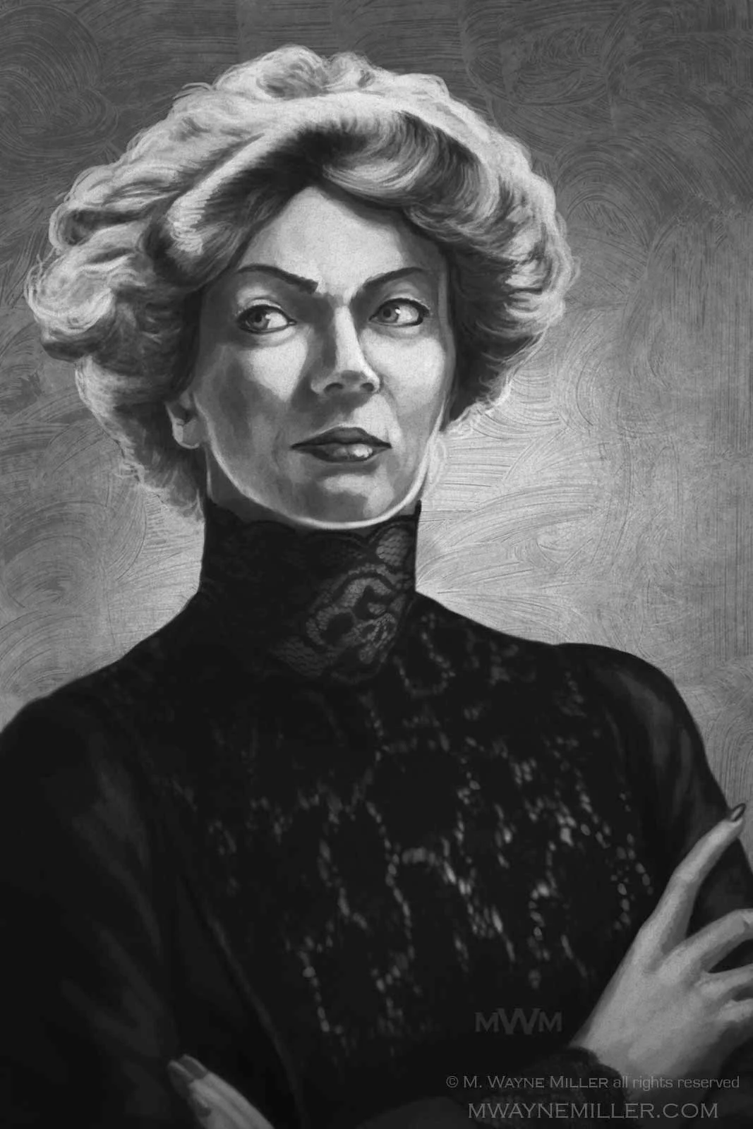 Call of Cthulhu character portrait, Chaosium