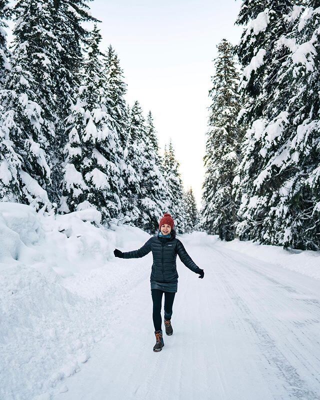 As much as we love frolicking in the snow, we&rsquo;re both ready for warmer and longer days filled with biking, climbing, and all the outdoor activities! Hustle up summer! ☀️