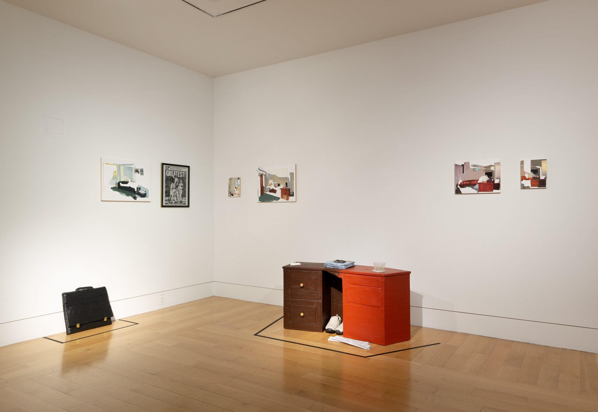 Installation view (from PAFA's 120th Annual Student Exhibition)