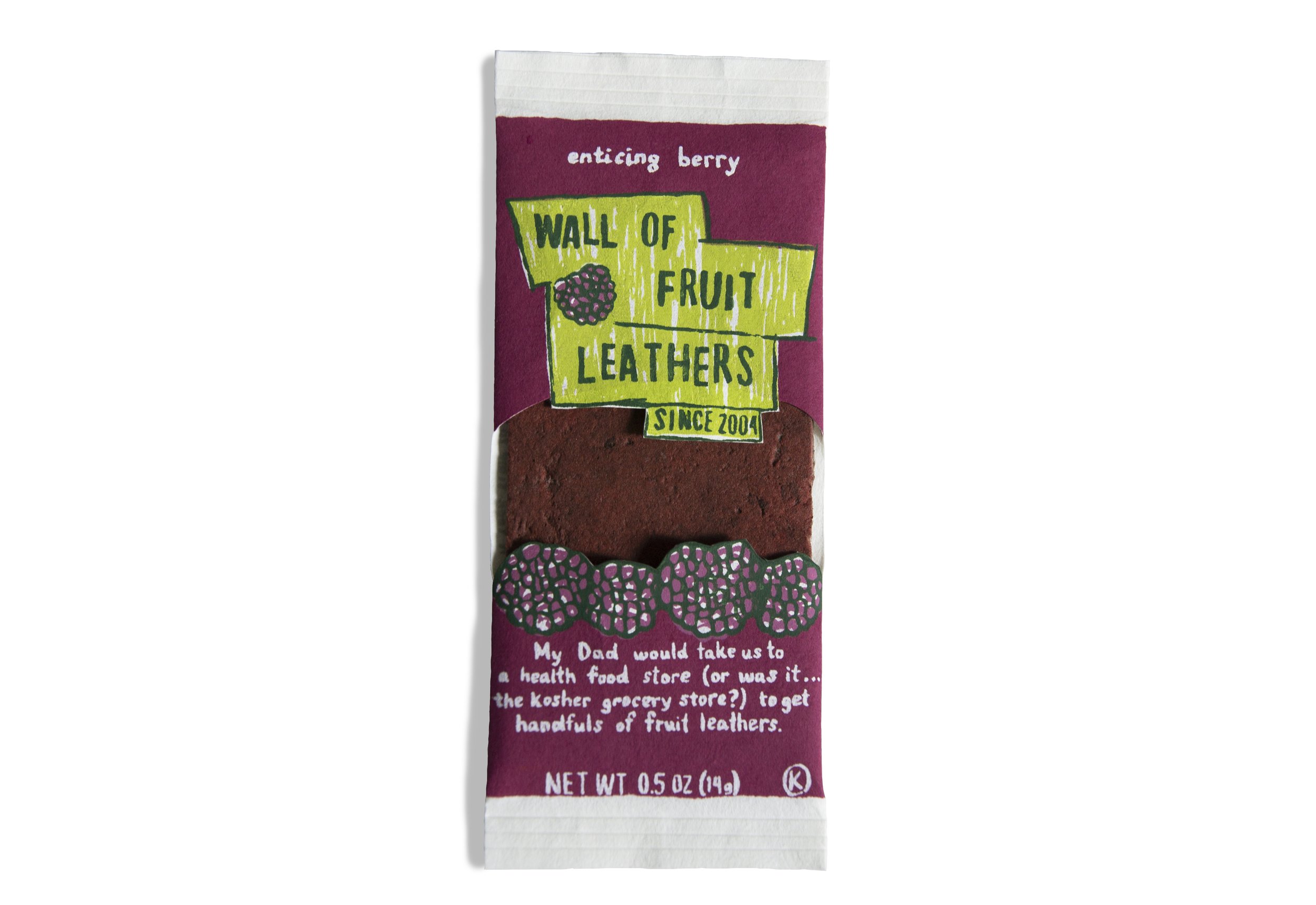 Wall of Fruit Leathers