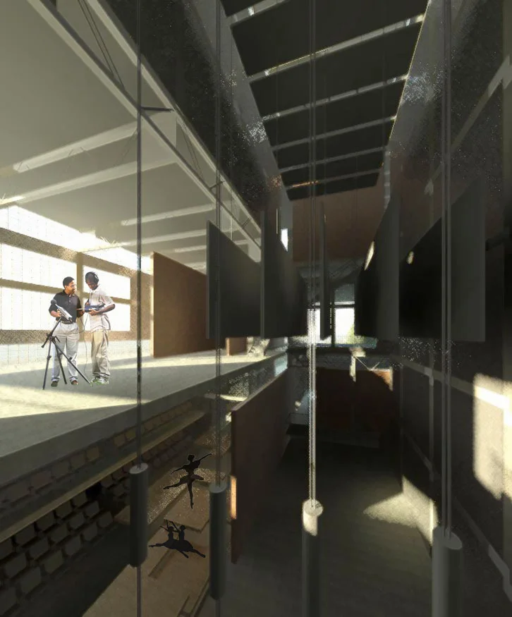 flight tower view | rendering - revit