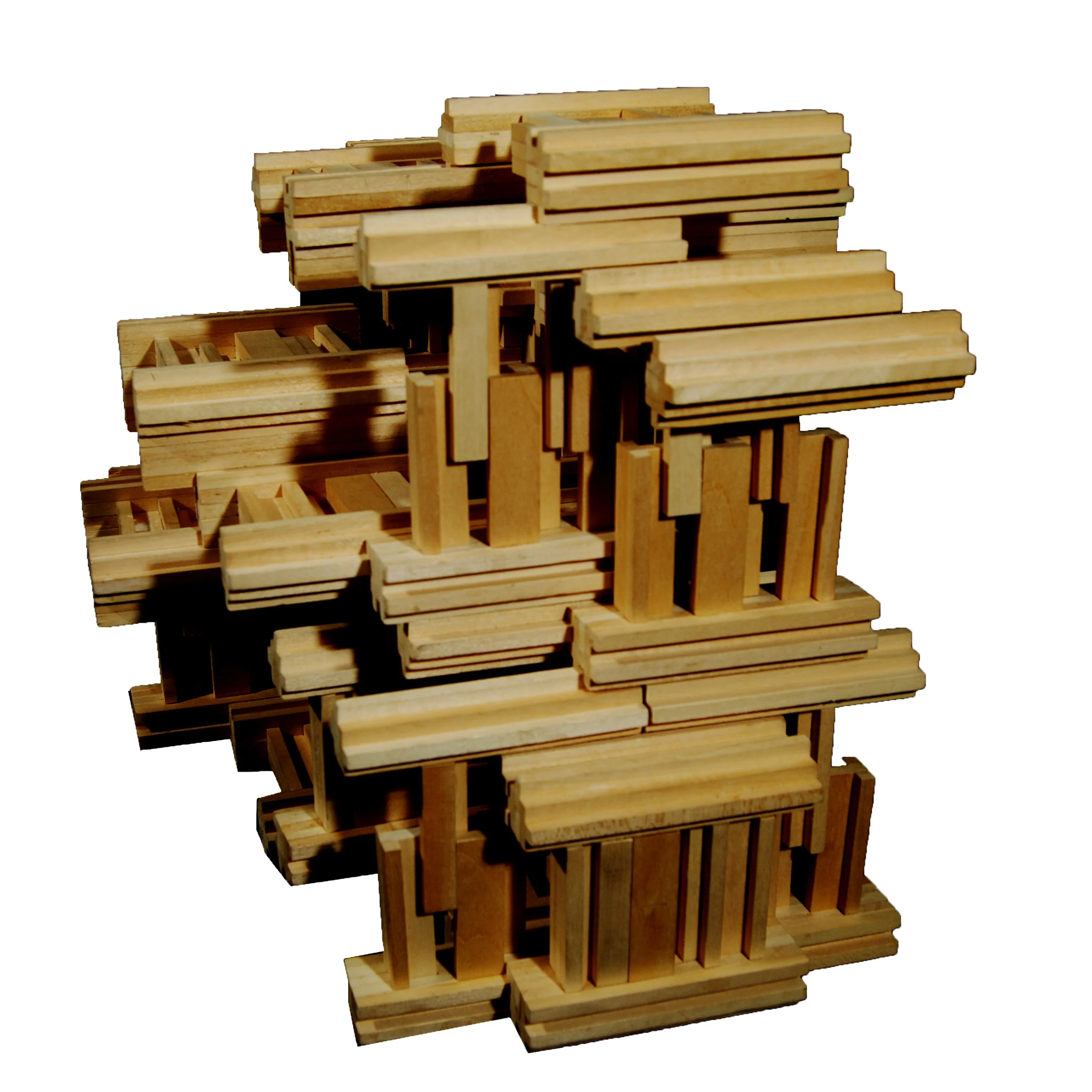 final joint arrangement | physical model - basswood