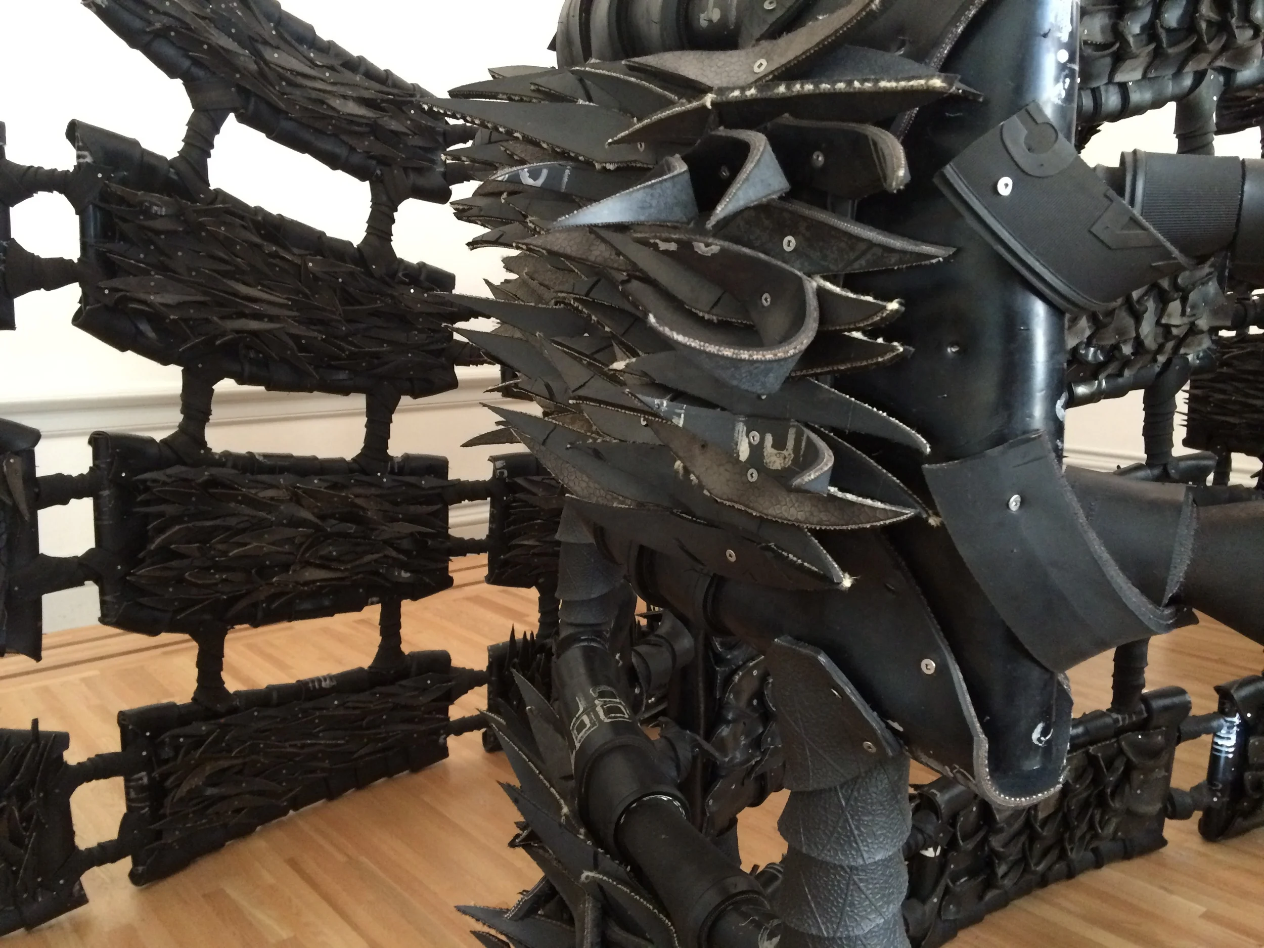 Chakaia Booker, "ANONYMOUS DONOR"