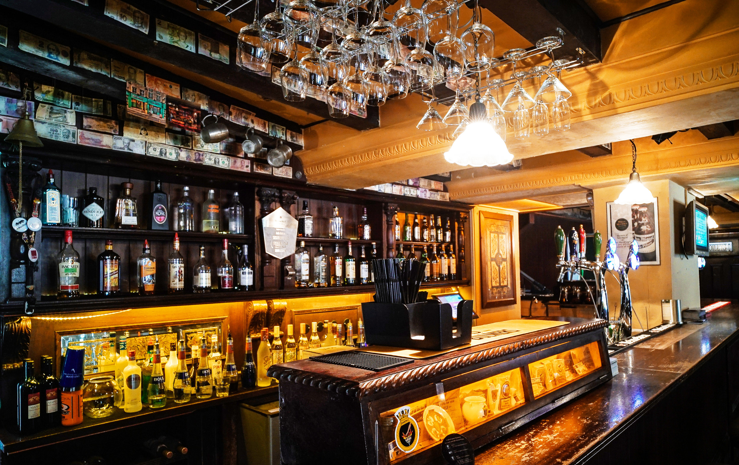 View of the Main Bar from "The Snug" entrance